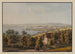 Uitzicht op de stad Zürich vanaf Zollikon - David Alois Schmid — weergave van het kunstwerk