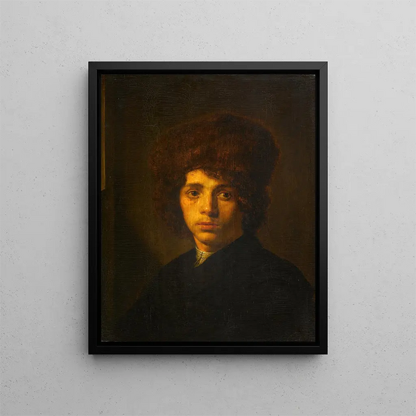 David Bailly - Young Man with a Fur Hat.webp