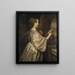 La Reine Christine de Suède - David Beck — ingelijst kunstwerk aan de muur