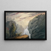 Aan de waterval - David Claypoole Johnston — ingelijst kunstwerk aan de muur