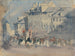Een religieuze processie - David Cox — weergave van het kunstwerk