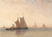 Ochtend in Antwerpen - David Cox — weergave van het kunstwerk