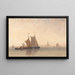Ochtend in Antwerpen - David Cox — ingelijst kunstwerk aan de muur