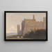 Abdij van Battle, Sussex - David Cox — ingelijst kunstwerk aan de muur
