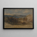 Abdij van Bolton - David Cox — ingelijst kunstwerk aan de muur