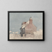 Cottage à Northfleet, Kent - David Cox — ingelijst kunstwerk aan de muur