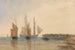 Ingang van de haven van Calais - David Cox — weergave van het kunstwerk