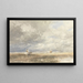 Op weg naar het hooiveld - David Cox — ingelijst kunstwerk aan de muur