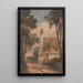 Reproductie van het schilderij Harborne - David Cox
