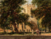 Kerk van Harborne nabij Birmingham - David Cox — weergave van het kunstwerk