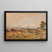 Landschap - David Cox — ingelijst kunstwerk aan de muur