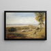 Lancaster, vrede en oorlog - David Cox — ingelijst kunstwerk aan de muur