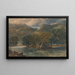 over de Conway-rivier, Noord-Wales - David Cox — ingelijst kunstwerk aan de muur