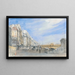 Pont Neuf vanaf de Quai de l'École, Parijs - David Cox — ingelijst kunstwerk aan de muur