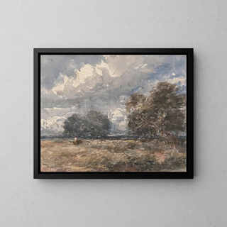David Cox - Shepherding the Flock Windy Day.webp