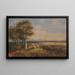 L'alouette - David Cox — ingelijst kunstwerk aan de muur