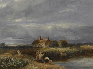 De jonge zeelui - David Cox — weergave van het kunstwerk