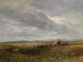 Reisigers in een landschap - David Cox — weergave van het kunstwerk
