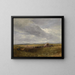 Reisigers in een landschap - David Cox — ingelijst kunstwerk aan de muur