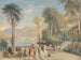 Windermere tijdens de zeilrace - David Cox — weergave van het kunstwerk