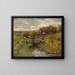 Terug van het veld - David Farquharson — ingelijst kunstwerk aan de muur