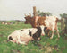 Bovins van Ayrshire - David Gauld — weergave van het kunstwerk