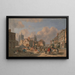 Le Haymarket, Norwich - David Hodgson — framed artwork on a wall
