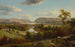 View of New Windsor, Hudson River - David Johnson — artwork view