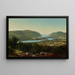 Uitzicht vanaf Garrison West Point New York - David Johnson — ingelijst kunstwerk aan de muur
