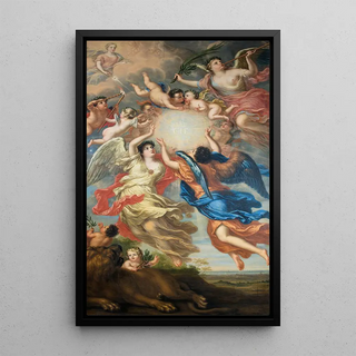 David Klcker Ehrenstrahl - Allegory of the marriage of King Charles XI and Queen Ulrika Eleonora.webp