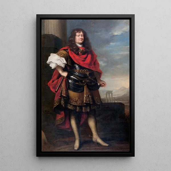 Baron Bengt Horn en algemeen Romeins - David Klöcker Ehrenstrahl — ingelijst kunstwerk aan de muur