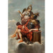 Reproduction of the painting Mars and Minerva - David Klöcker Ehrenstrahl
