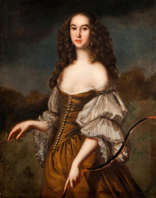 David Klcker Ehrenstrahl - Unknown Lady Portrayed as Diana.webp