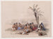 van Esclaves abyssins se reposant à Korti, Nubie - David Roberts — weergave van het kunstwerk