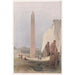 Reproductie van het schilderij Louqsor 1 december 1838 - David Roberts