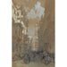 Moskee El Mooristan Caïro Egypte - David Roberts — weergave van het kunstwerk