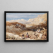 Petra, Jordanië - David Roberts — ingelijst kunstwerk aan de muur