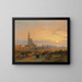 Procession devant les tombeaux des califes du Grand-Caire - David Roberts — ingelijst kunstwerk aan de muur