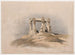 Tempel van Wady Kardassy Qirts in Nubië - David Roberts — weergave van het kunstwerk