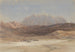 De Plaat van El Raheh Mont Sinaï - David Roberts — weergave van het kunstwerk