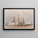 Tombeaux des califes Le Caire Mosquée d'Ayed Bey - David Roberts — ingelijst kunstwerk aan de muur