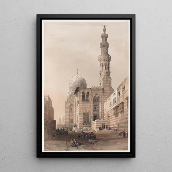David Roberts - Tombs of the Khalifs Caliphs Cairo.webp
