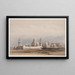 Graf van de Mamelukken graven in Caïro - David Roberts — ingelijst kunstwerk aan de muur