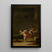 van Liefdes in het atelier van een alchemist - David Teniers de Jonge — ingelijst kunstwerk aan de muur