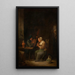 Duo - David Teniers de Jonge — ingelijst kunstwerk aan de muur