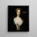 Countess Margaret Lilljenstedt - David von Krafft — framed artwork on a wall