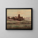 van Pueblo Bonito Ruïnes, Canyon de Chaco, New Mexico - De Lancey Gill — ingelijst kunstwerk aan de muur
