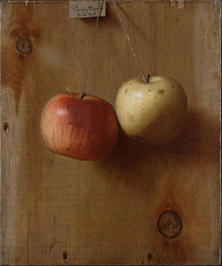 De Scott Evans - Two Hanging Apples.webp