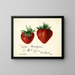 Fraise Brandywine - Deborah Griscom Passmore — ingelijst kunstwerk aan de muur