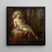 van het beeld Déesse au rocher - Gustave Moreau — ingelijst kunstwerk aan de muur